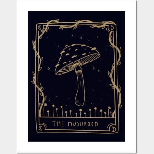 The Mushroom | Tarot Card series Posters and Art